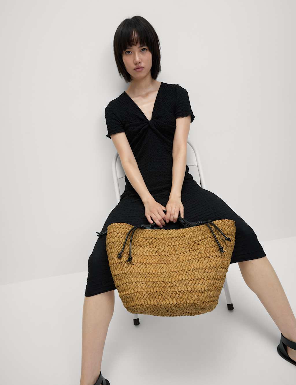 Straw Basket Bag 7 of 7