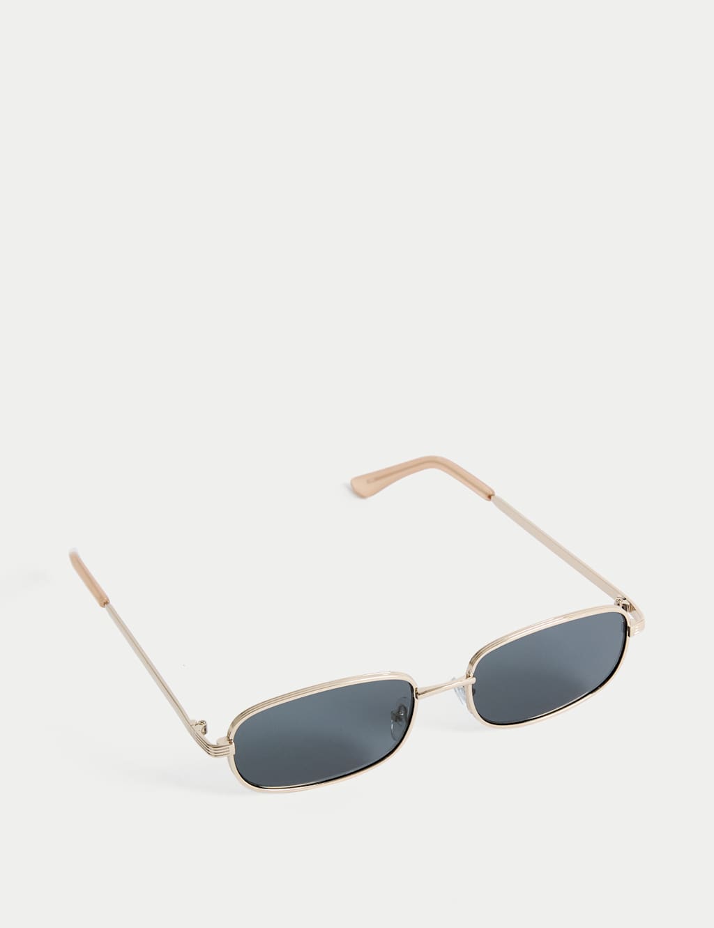 Metal Rectangle Sunglasses 2 of 2