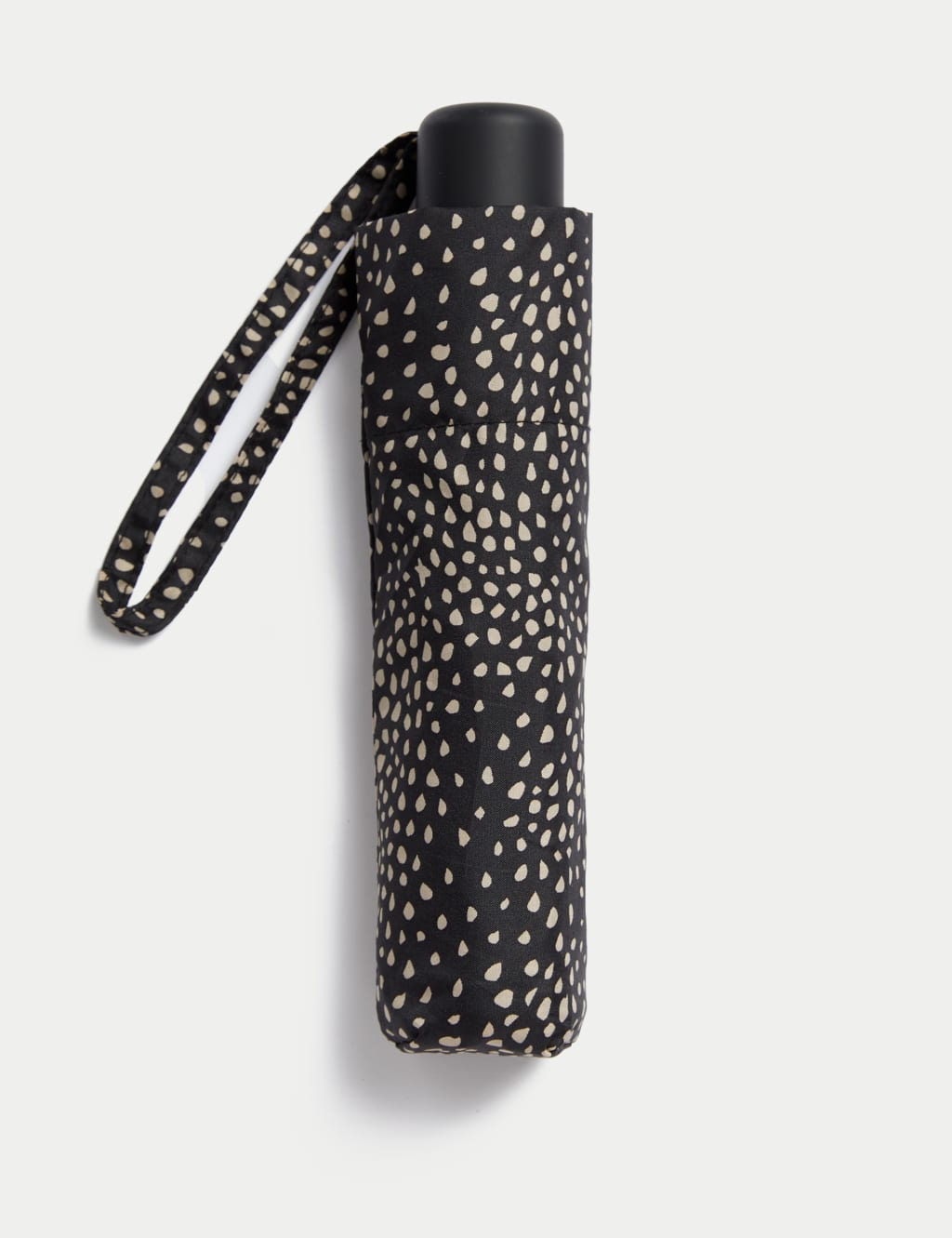 Polka Dot Compact Umbrella 3 of 3