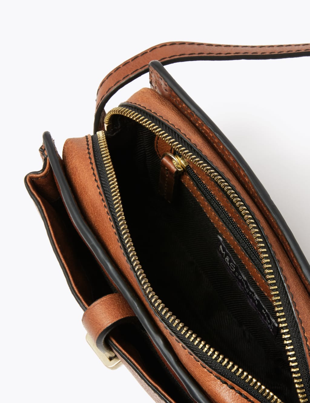 Leather Crossbody Camera Bag M S Collection M S
