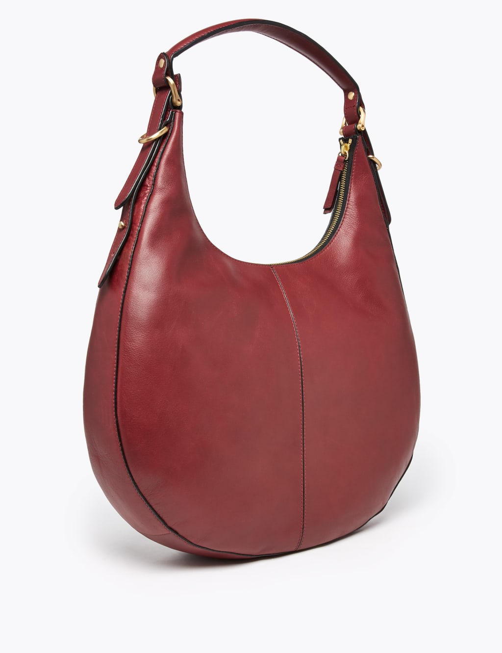 Bags leather hobo sale