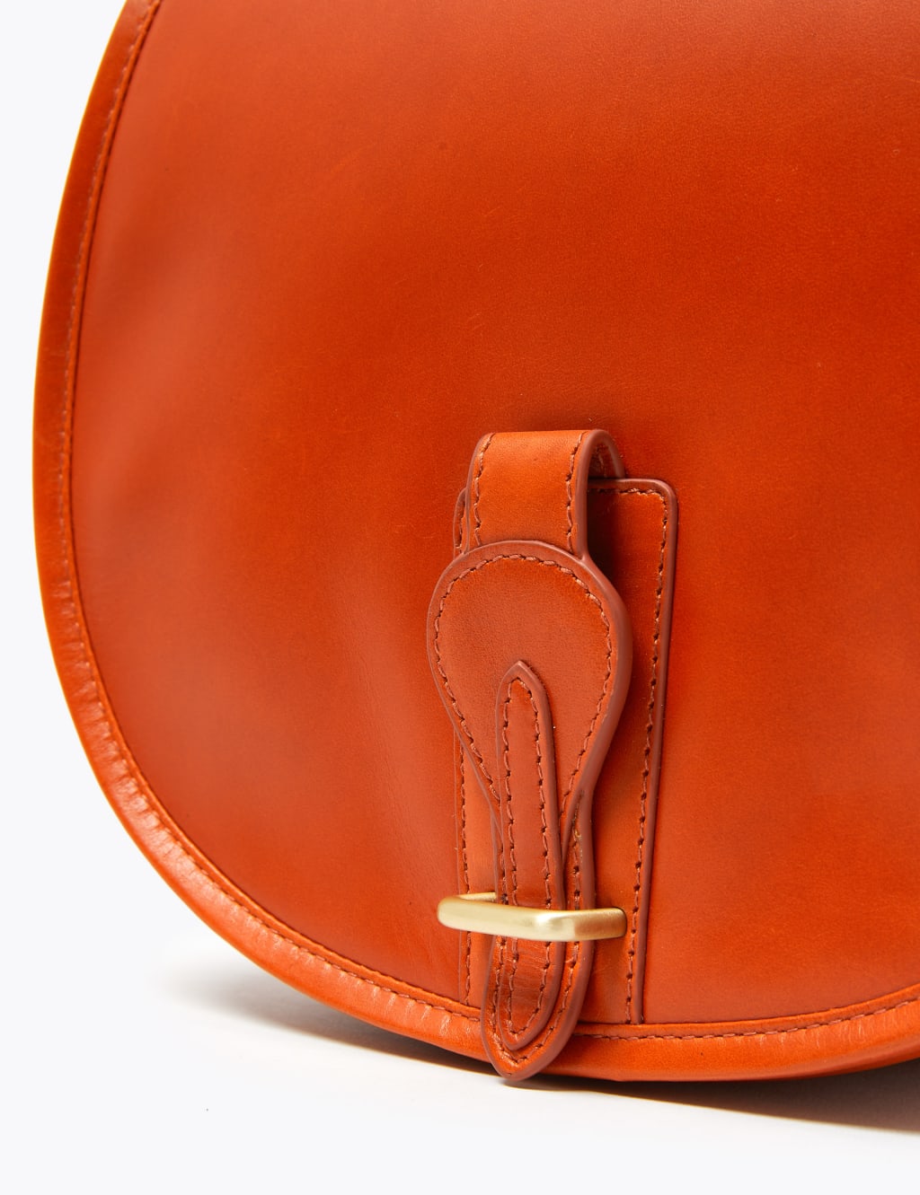 Leather Saddle Cross Body Bag 5 of 5