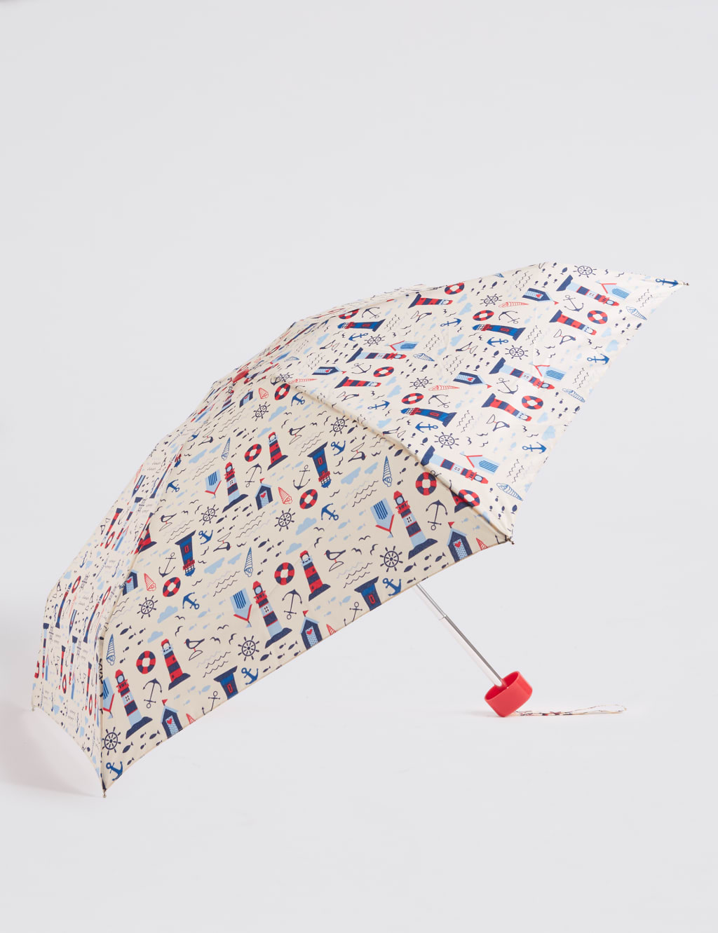 Printed Compact Umbrella with Stormwear™ 1 of 3