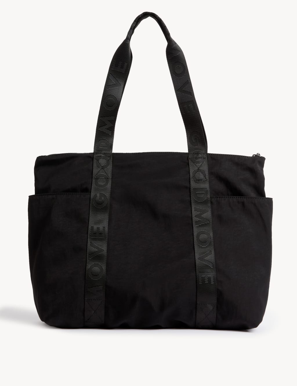 Black gym tote sales