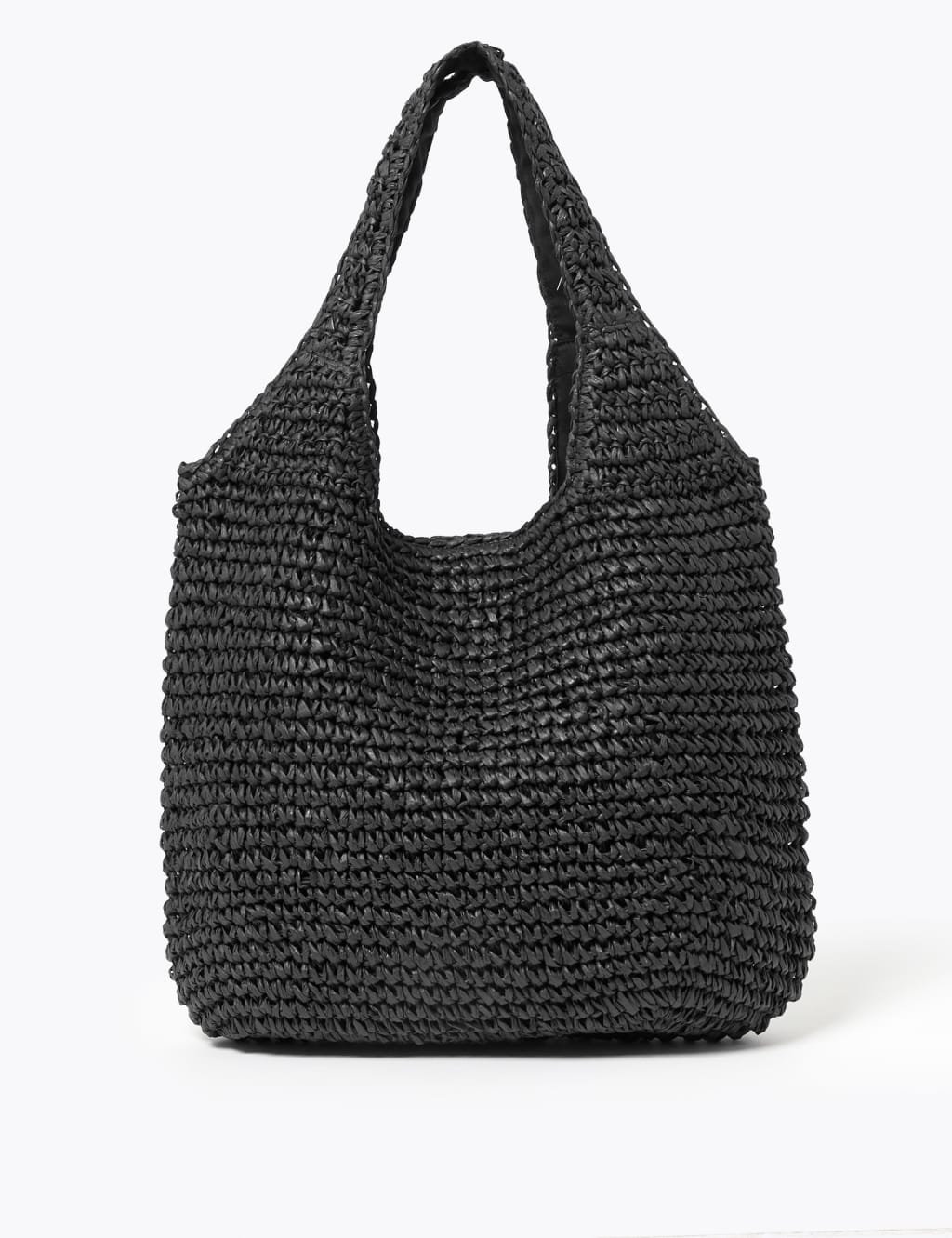 Straw Hobo Bag M S Collection M S