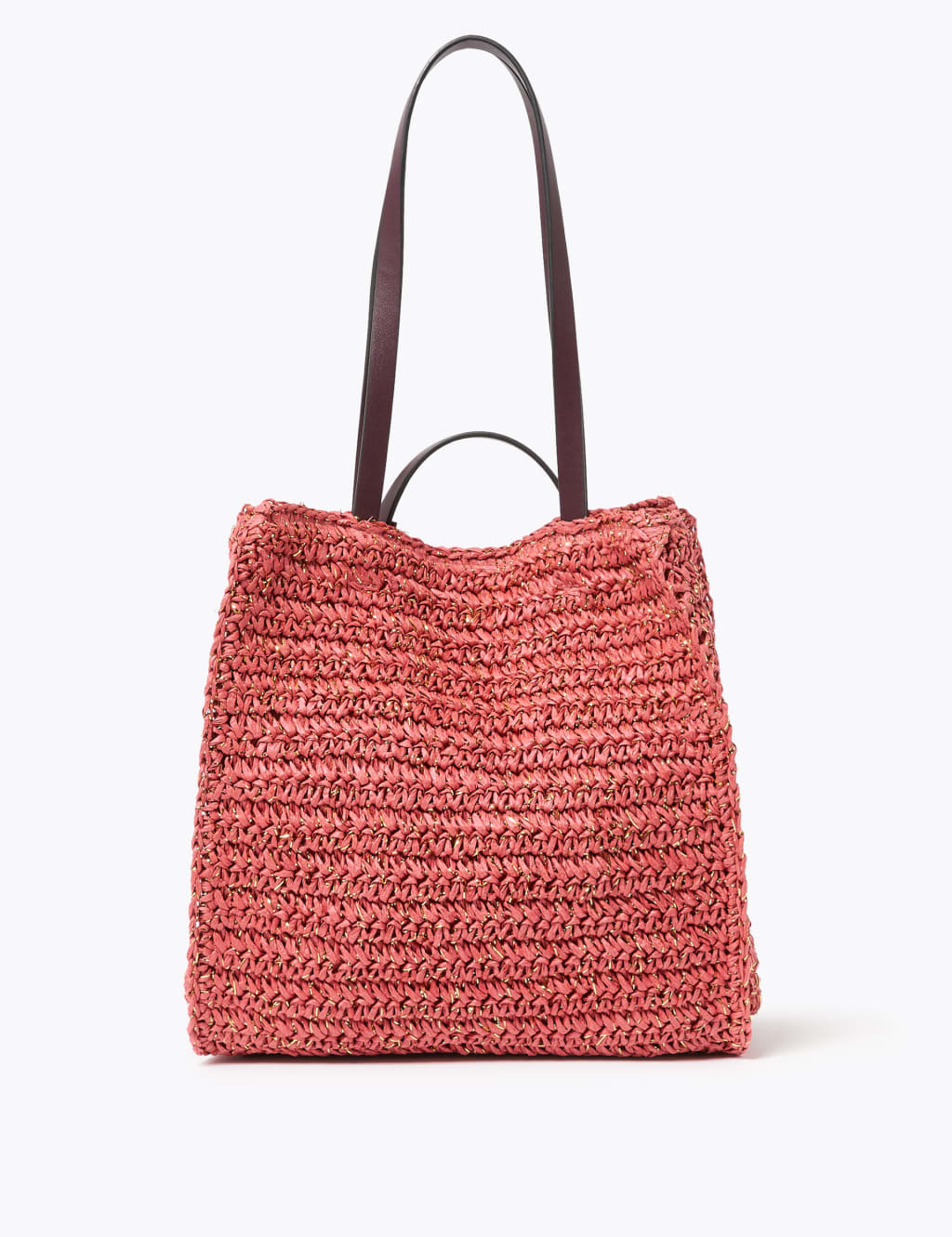Straw Tote Bag M S Collection M S