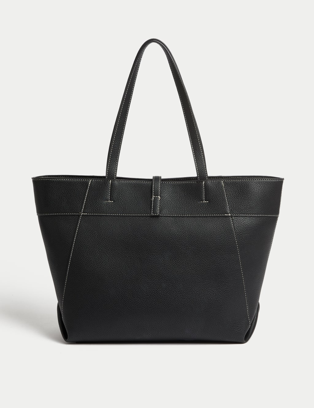 Marks and spencer black tote bag hotsell