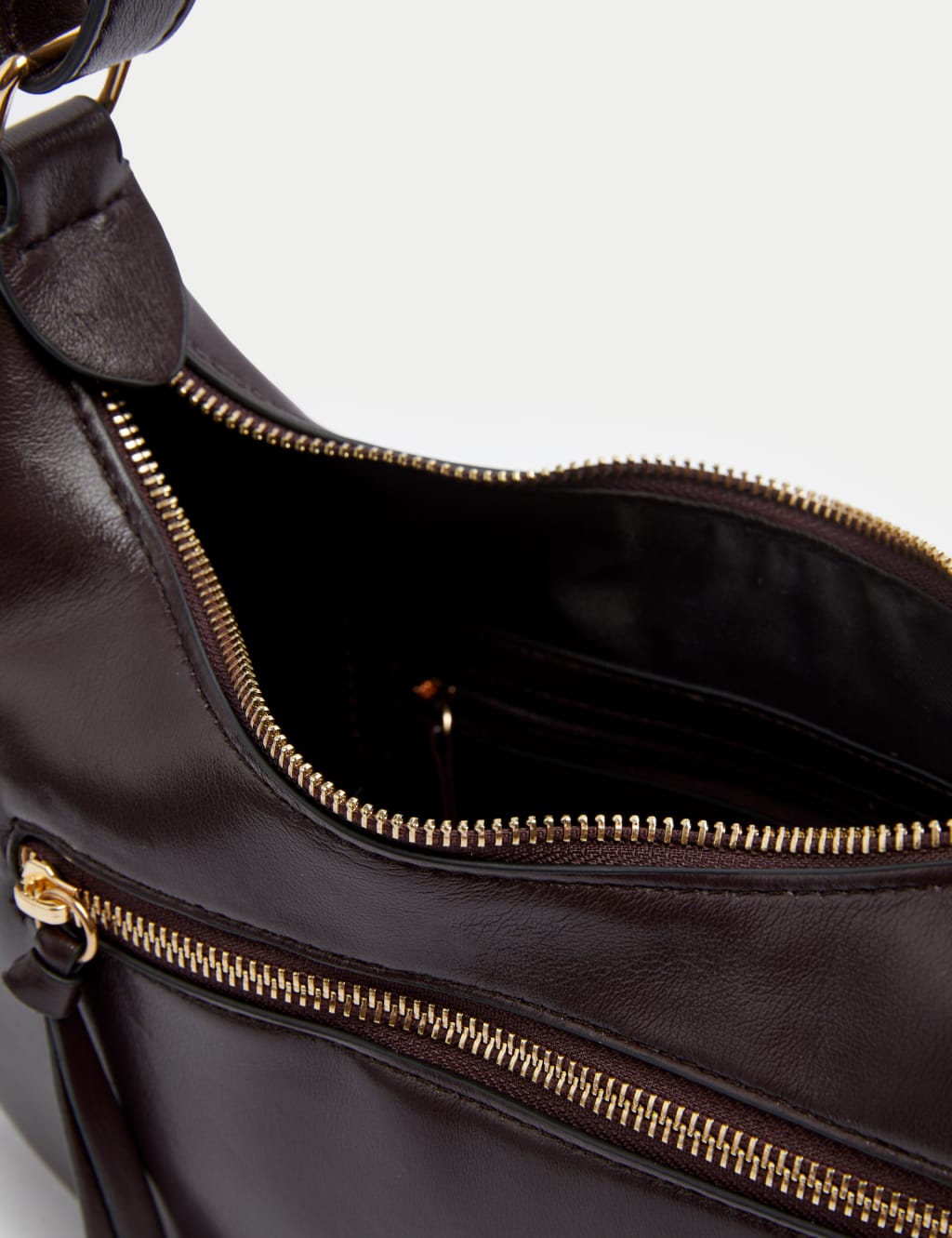 Faux Leather Utility Shoulder Bag 5 of 5