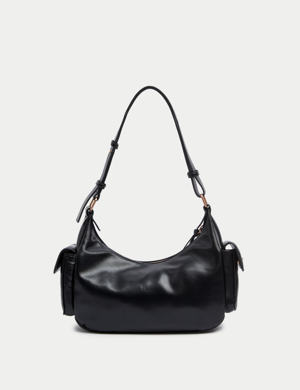 Faux leather shoulder bag new arrivals