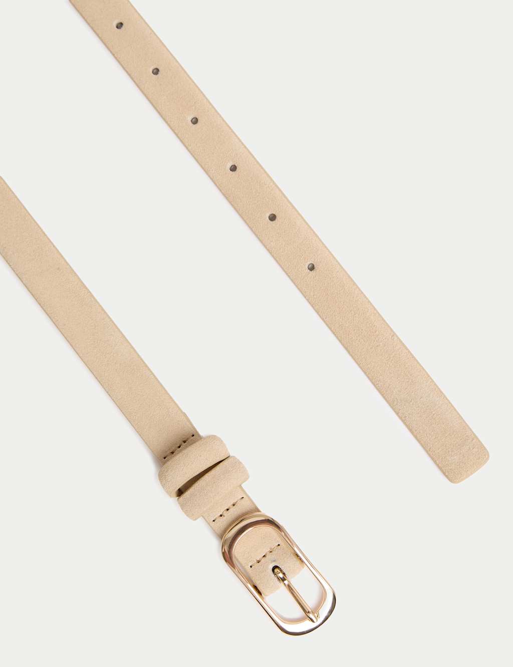 Suede Slim Jeans Belt 2 of 2