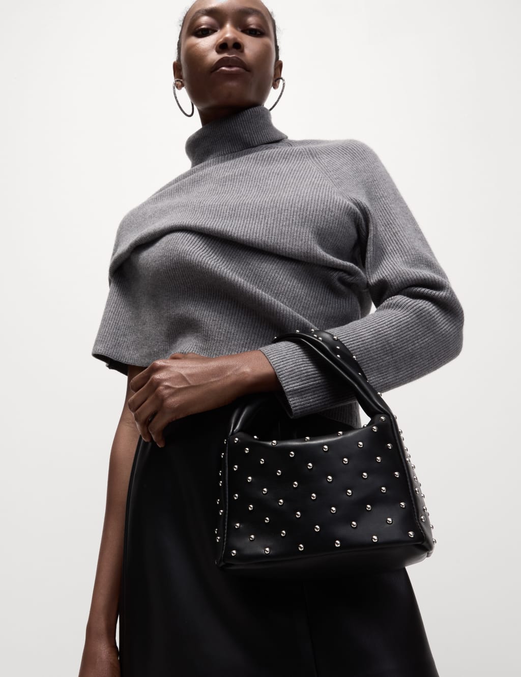 M&s black handbags outlet