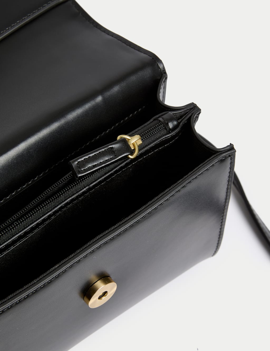 Faux Leather Cross Body Bag 5 of 5