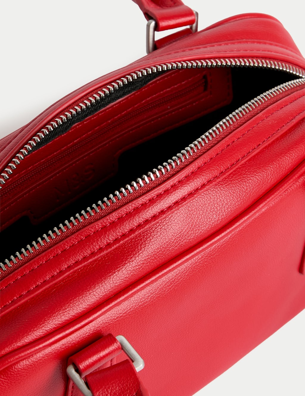 Faux Leather Bowler Bag 5 of 5