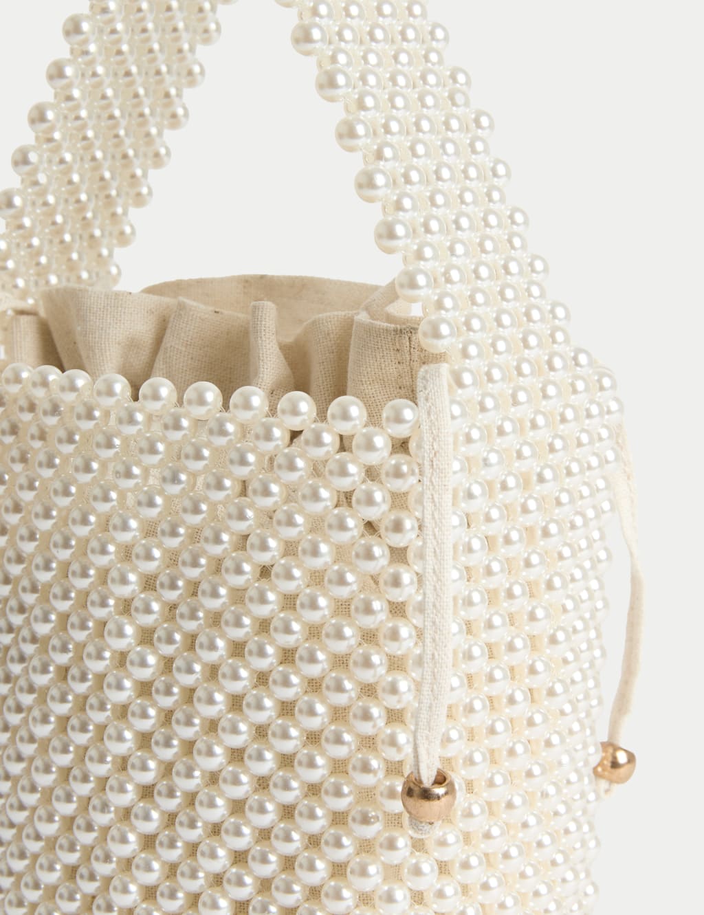Beaded Drawstring Grab Bag 2 of 4