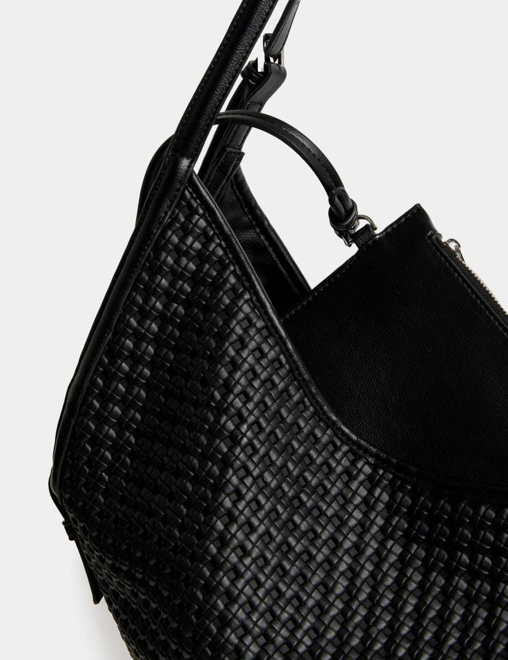 Faux Leather Tote Bag 2 of 4