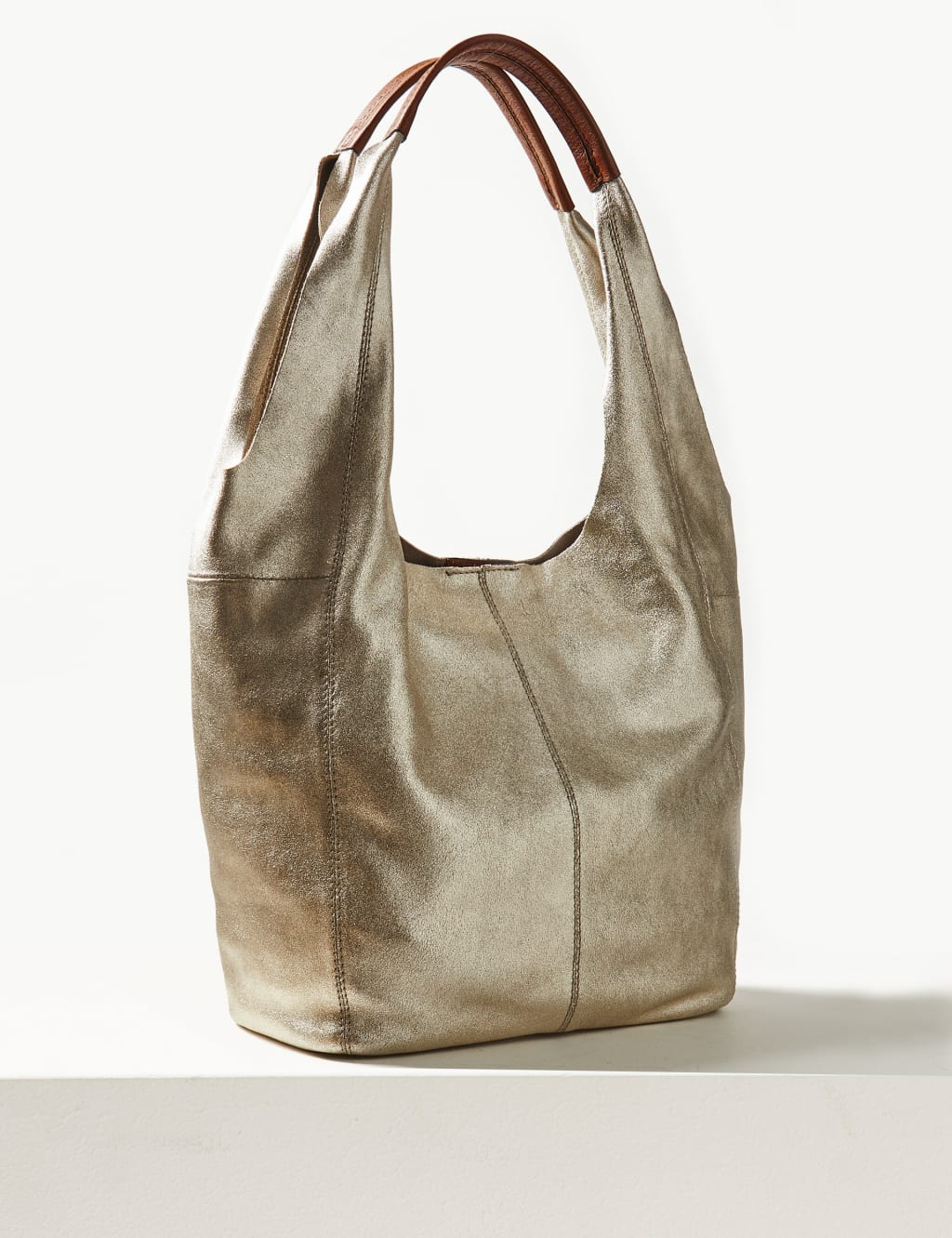 Suede Hobo Bag M S Collection M S