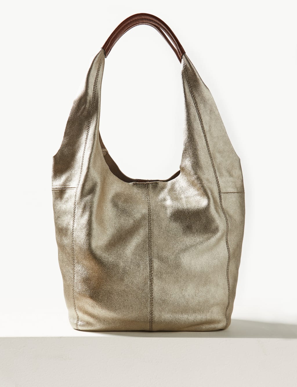 Suede Hobo Bag 2 of 6