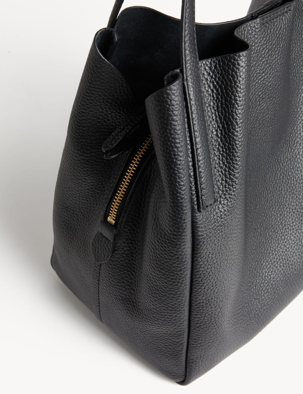 Marks and spencer black tote bag on sale