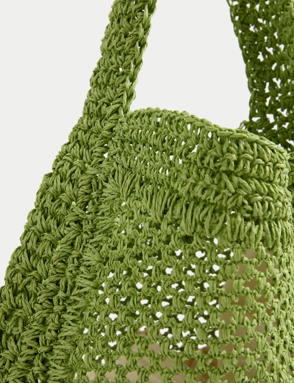 Woven Top Handle Shopper 2 of 4
