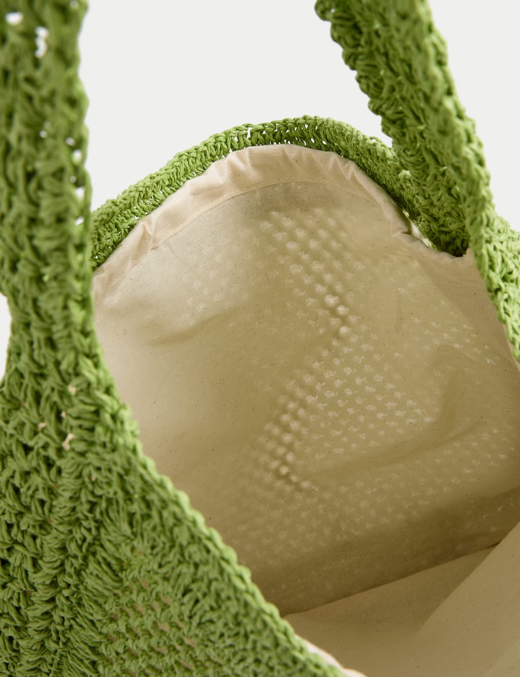 Woven Top Handle Shopper 4 of 4