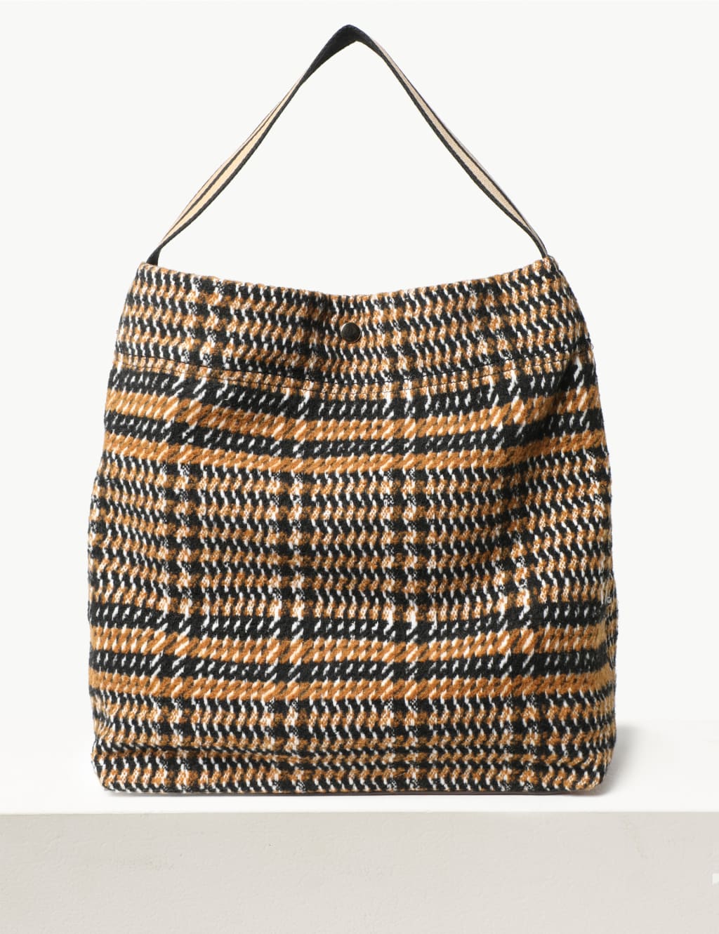 Checked Hobo Bag 2 of 6