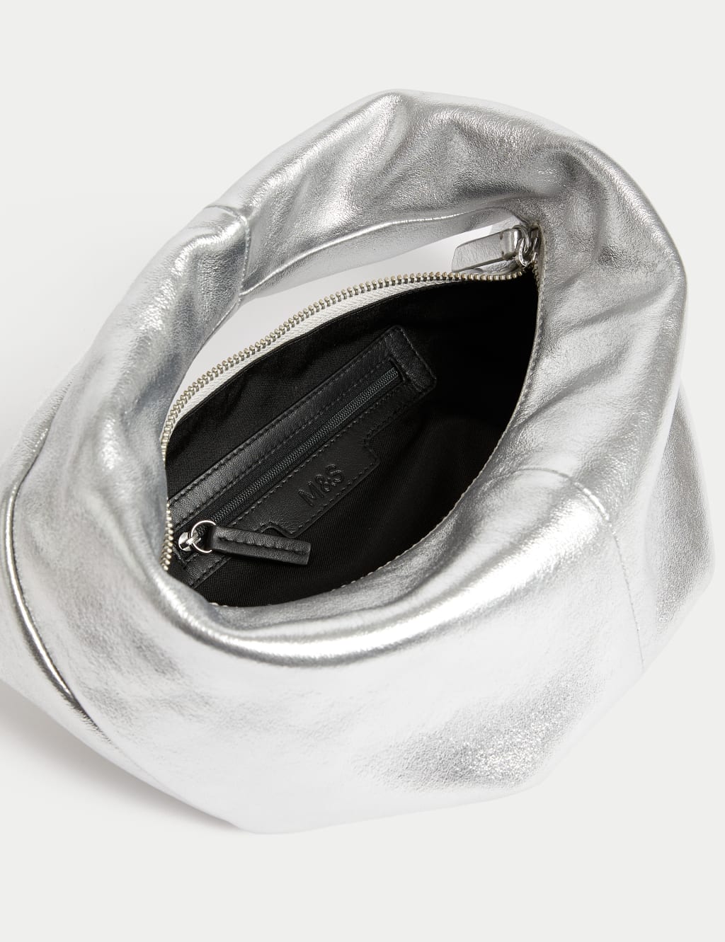 Leather Grab Bag M S Collection M S