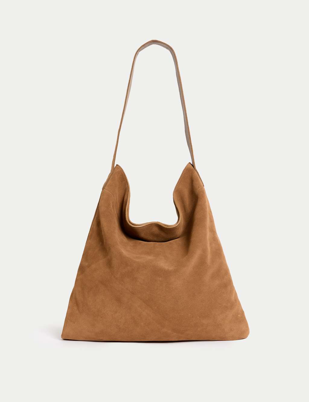 Suede Top Handle Shoulder Bag 2 of 4