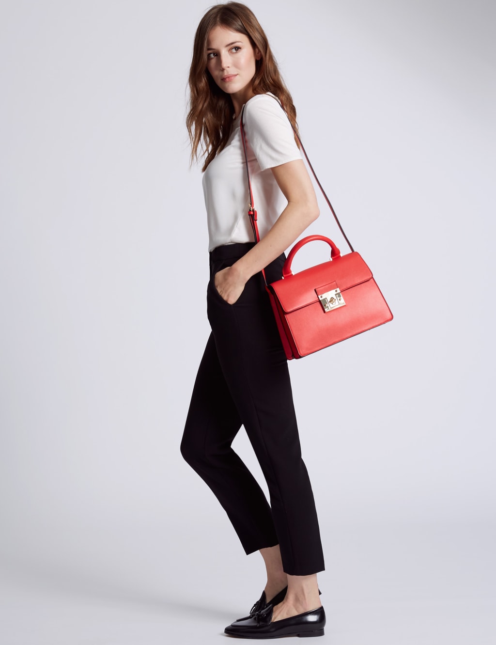 Marks and spencer red bag 2025