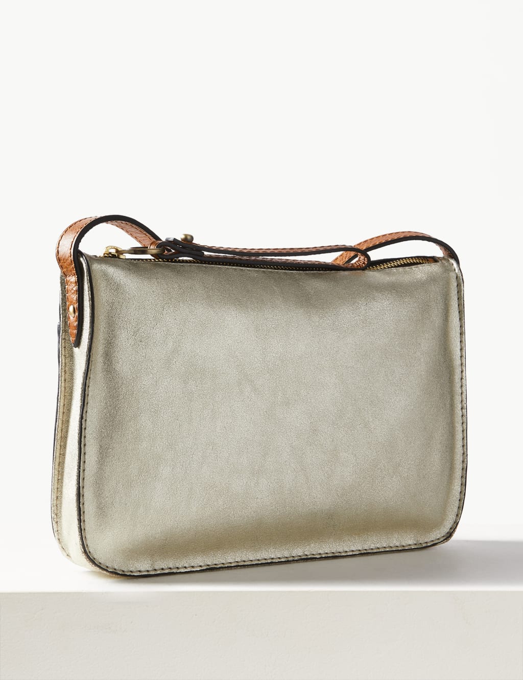 Silver cross body bag hot sale