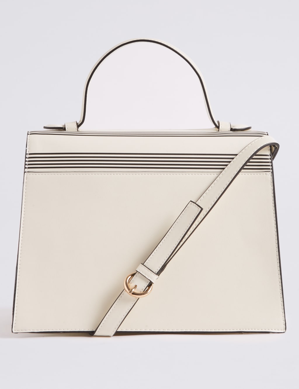 Faux Leather Embroidered Tote Bag 4 of 5