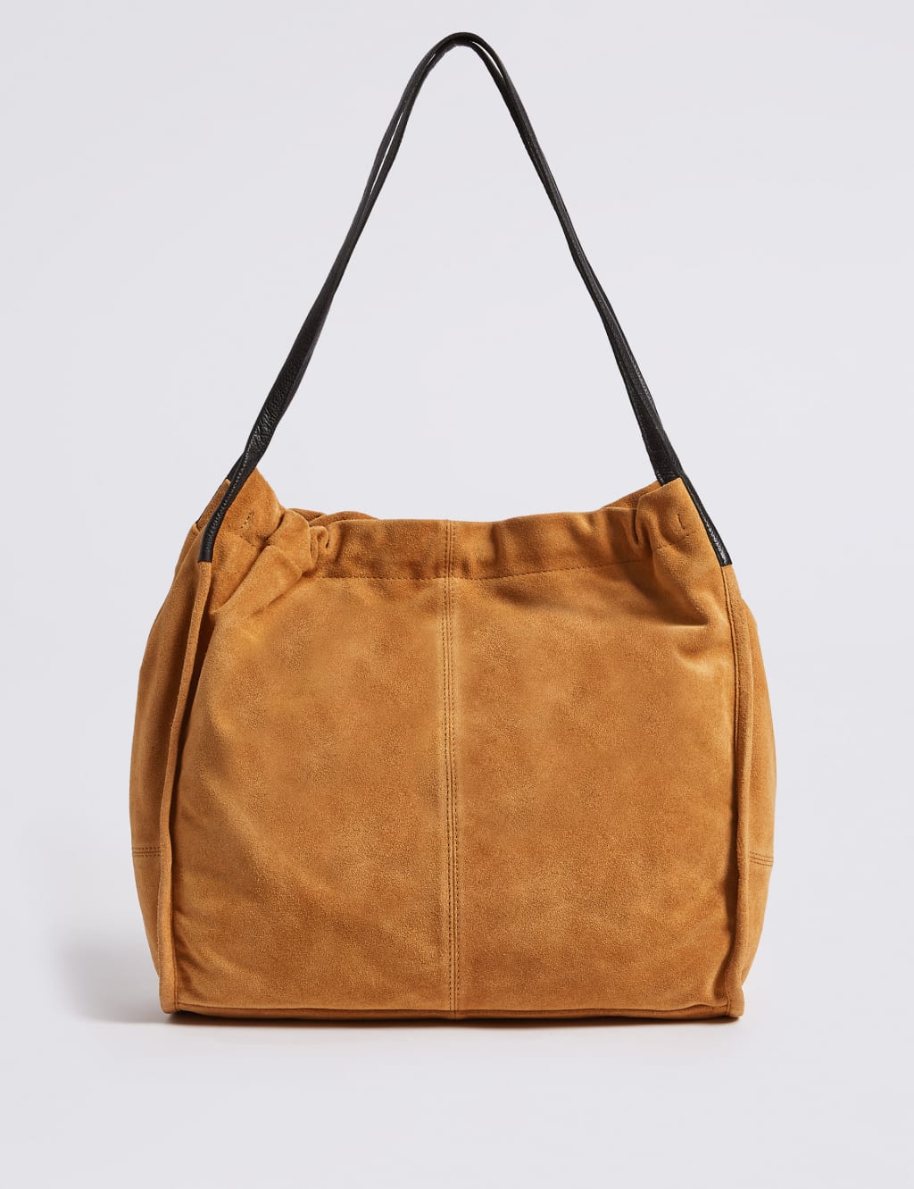 Suede Tassel Shoulder Bag M S Collection M S