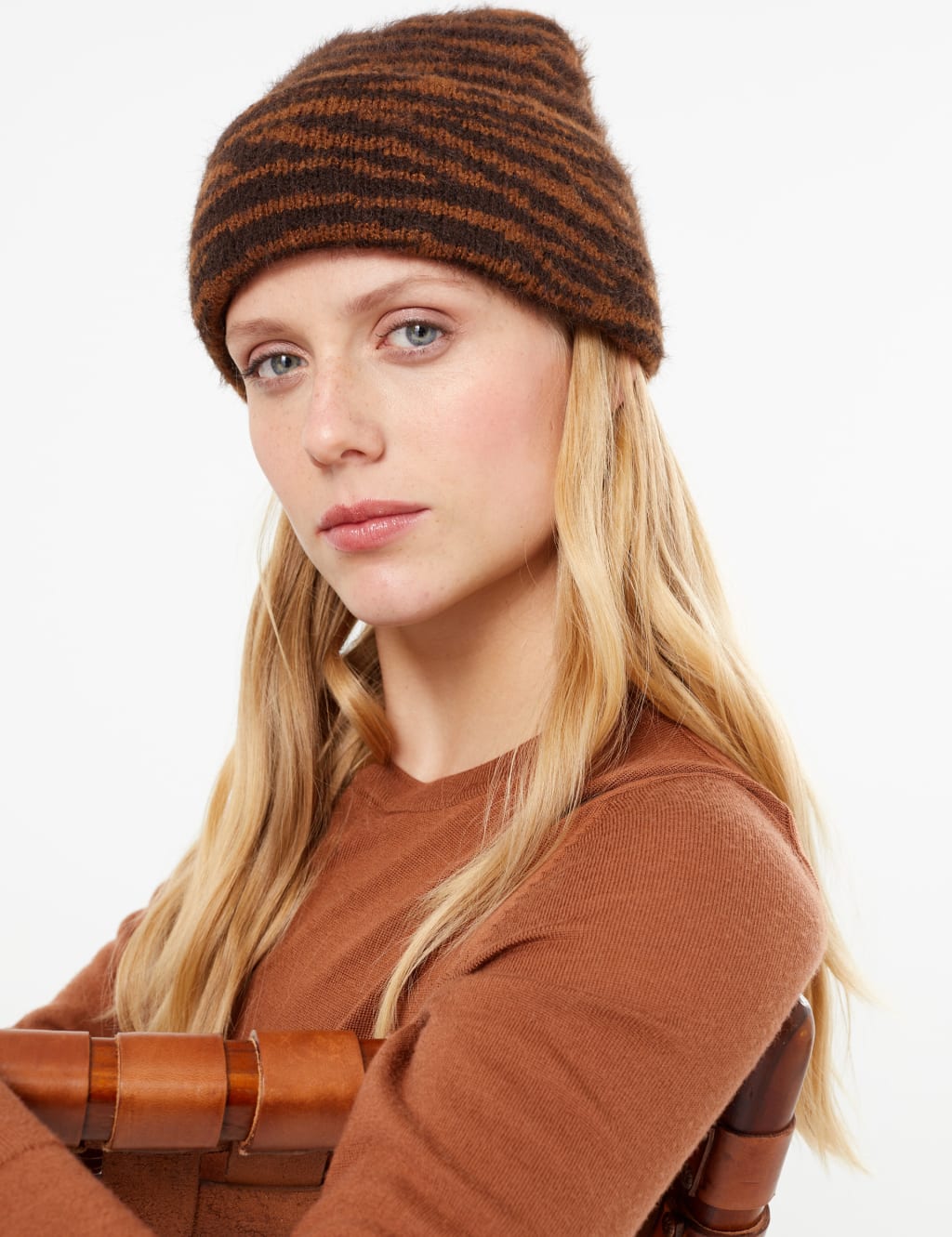 Knitted Animal Beanie Hat 1 of 2
