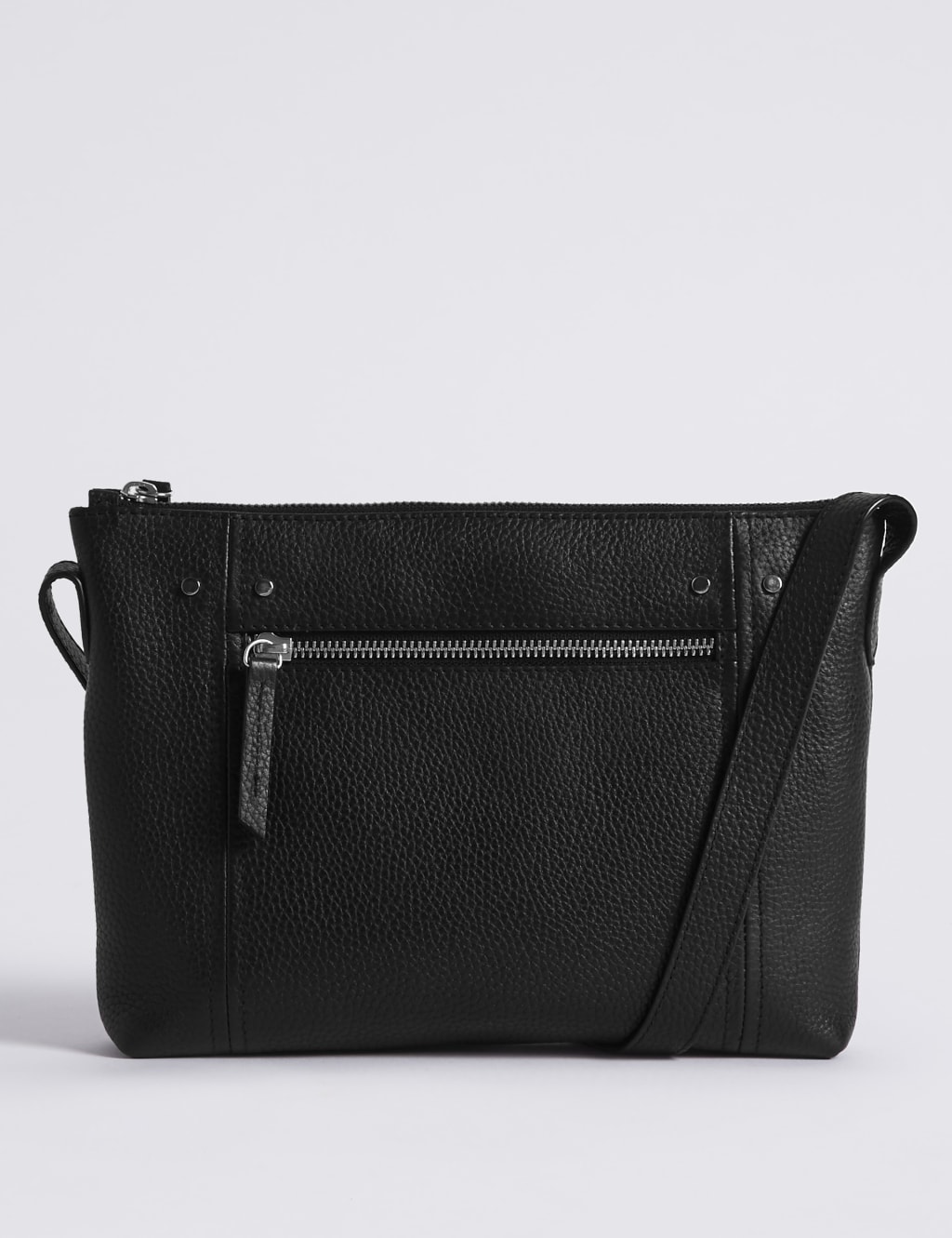 Leather Cross Body Bag M S Collection M S