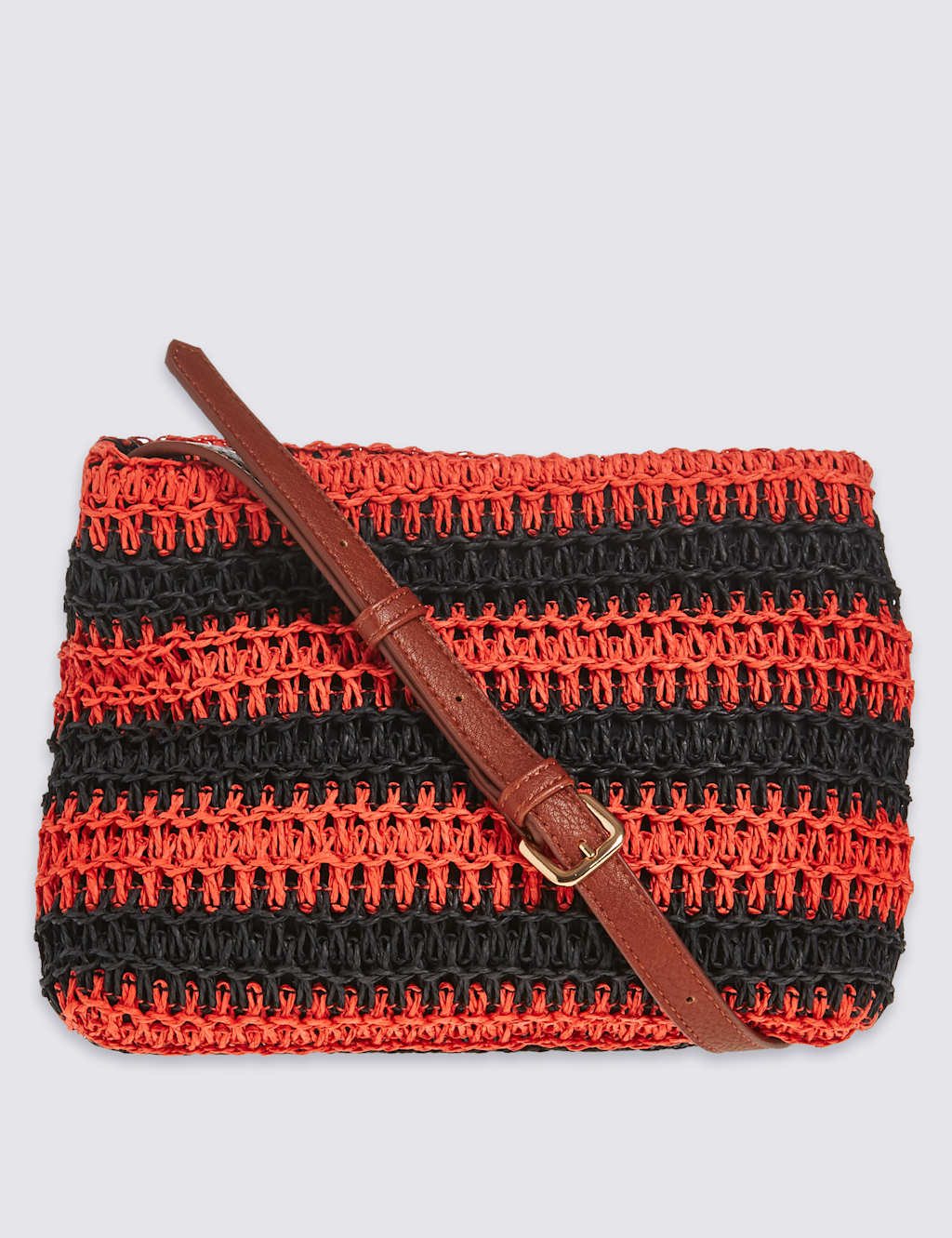 Striped Across Body Bag 4 of 5