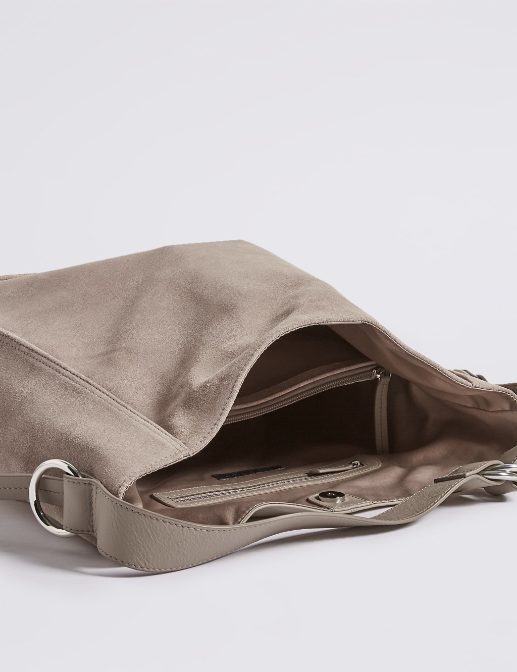 Suede Hobo Bag M S Collection M S