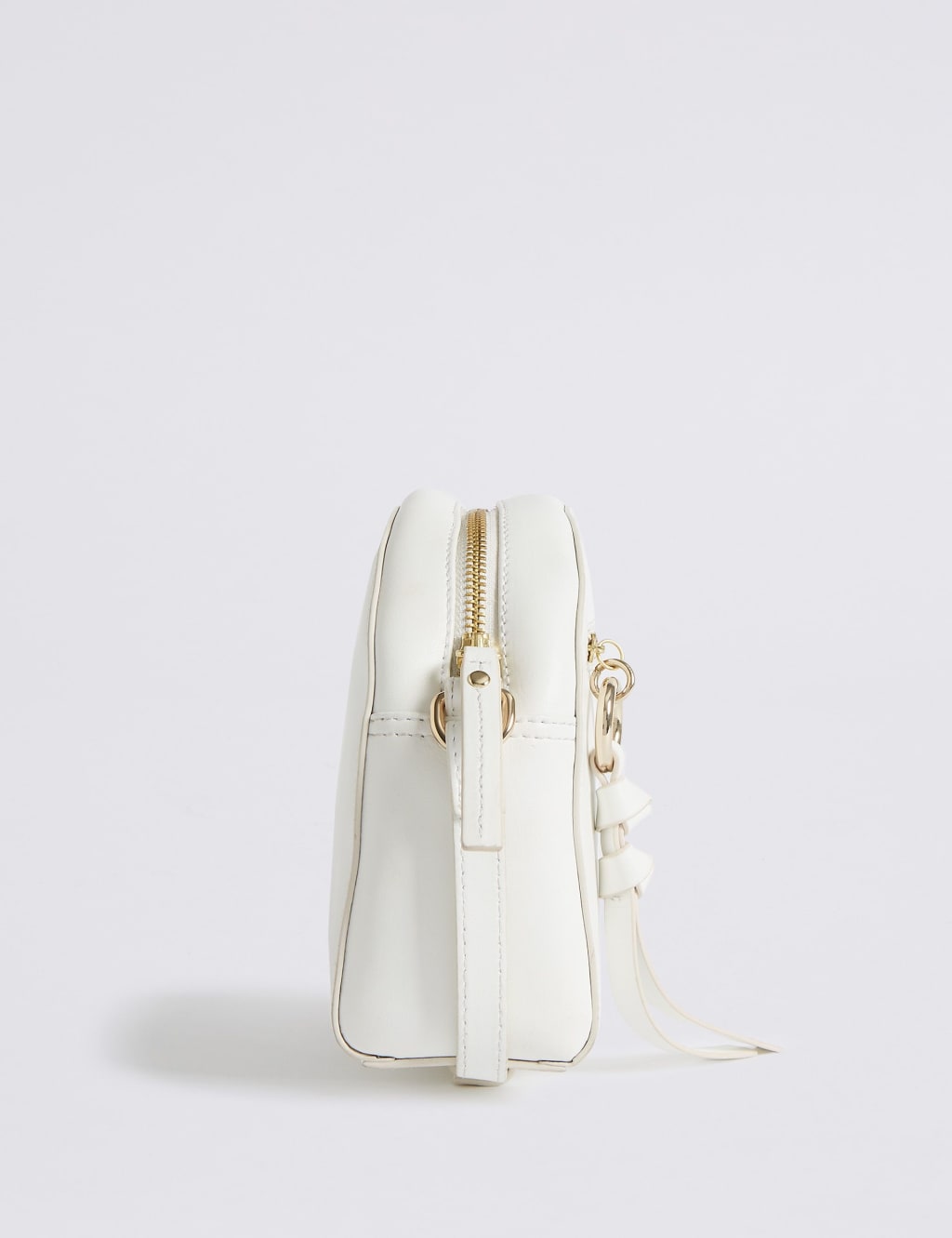Leather Crescent Cross Body Bag 2 of 4