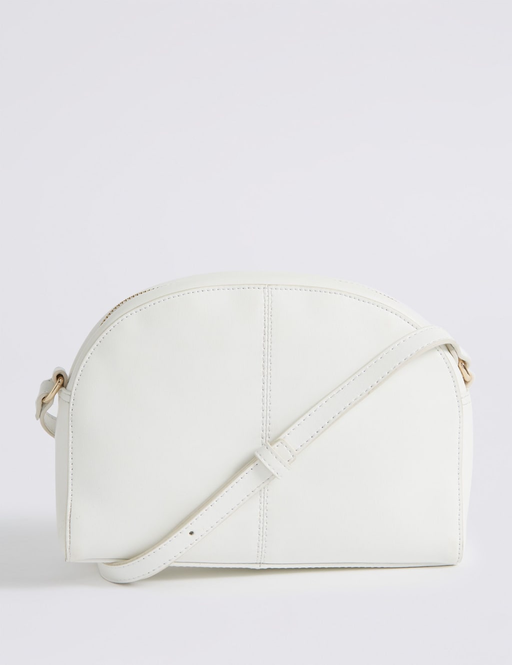 Leather Crescent Cross Body Bag 3 of 4
