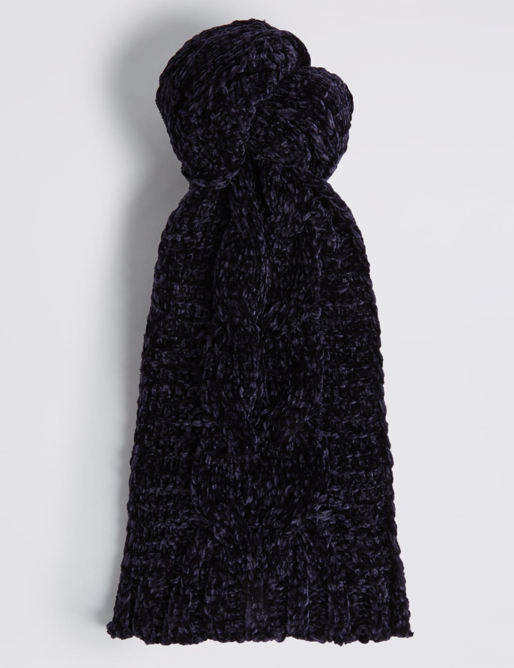 Cable Chenille Scarf 2 of 3