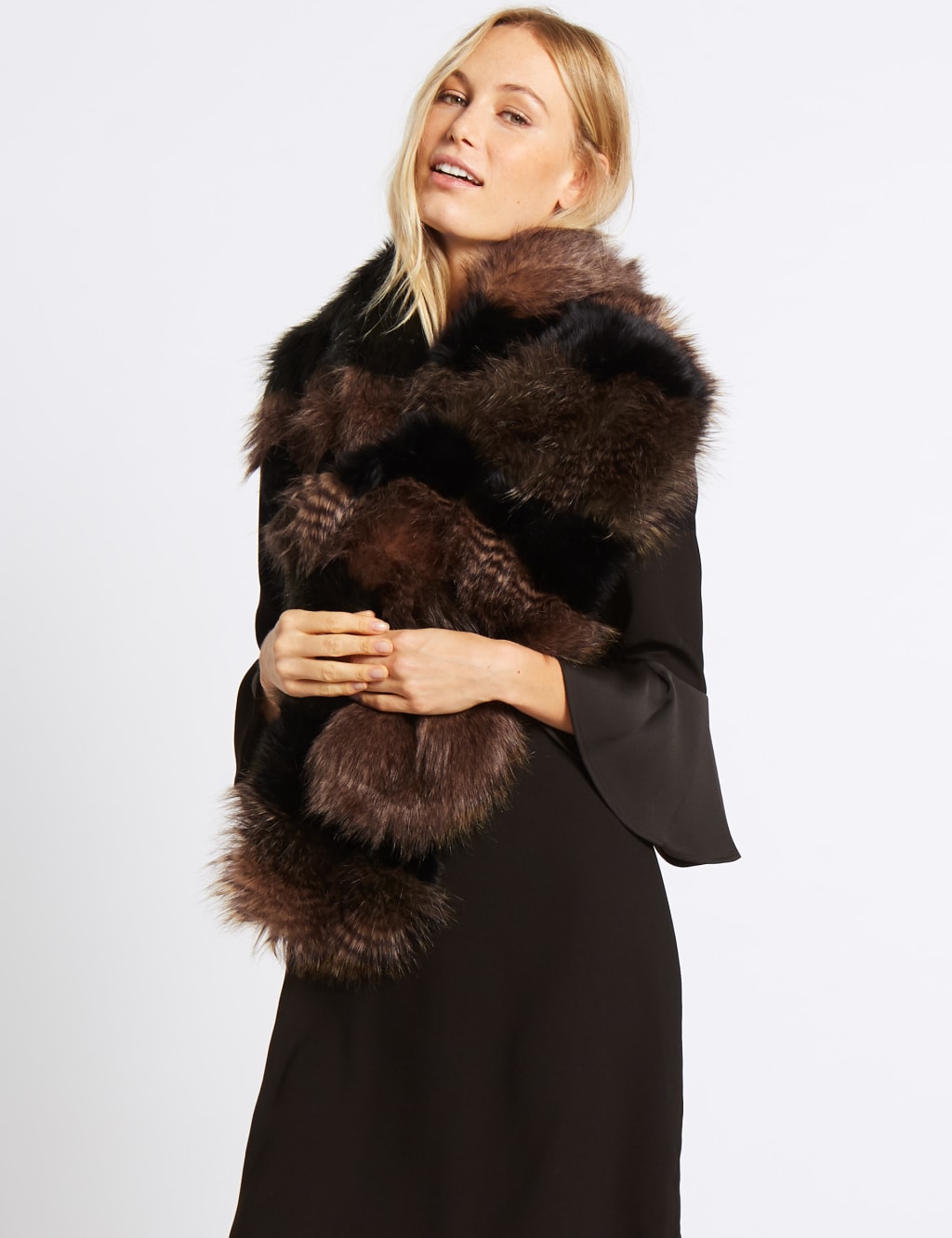 Faux Fur Scarf 1 of 3
