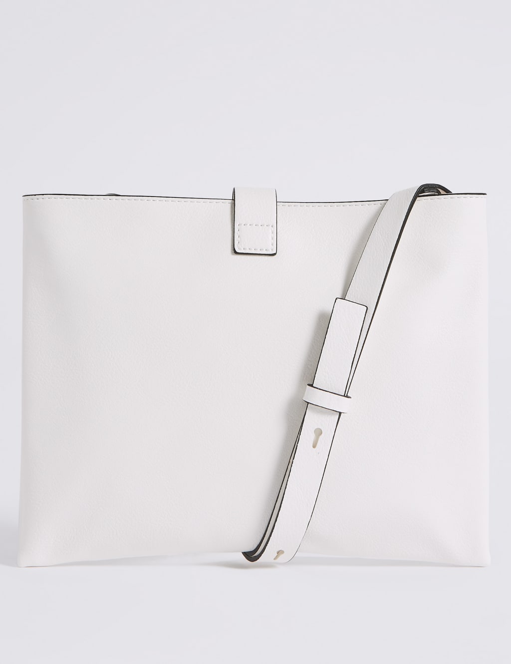 Faux Leather Soft Stud Cross Body Bag 4 of 5