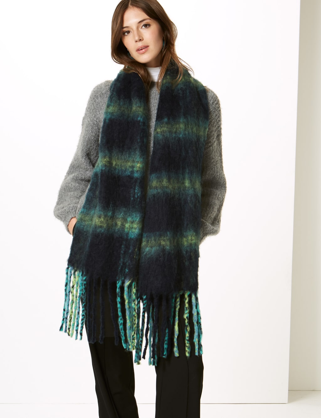 Checked Scarf 1 of 3