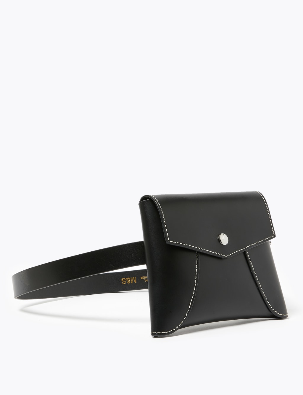 Leather Bum Bag M S Collection M S
