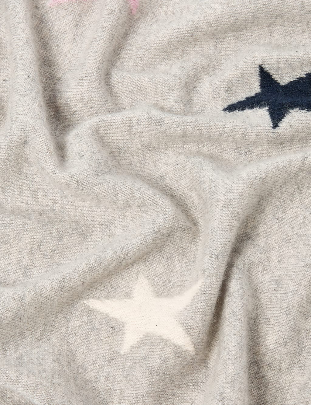 Pure Cashmere Star Scarf 2 of 2