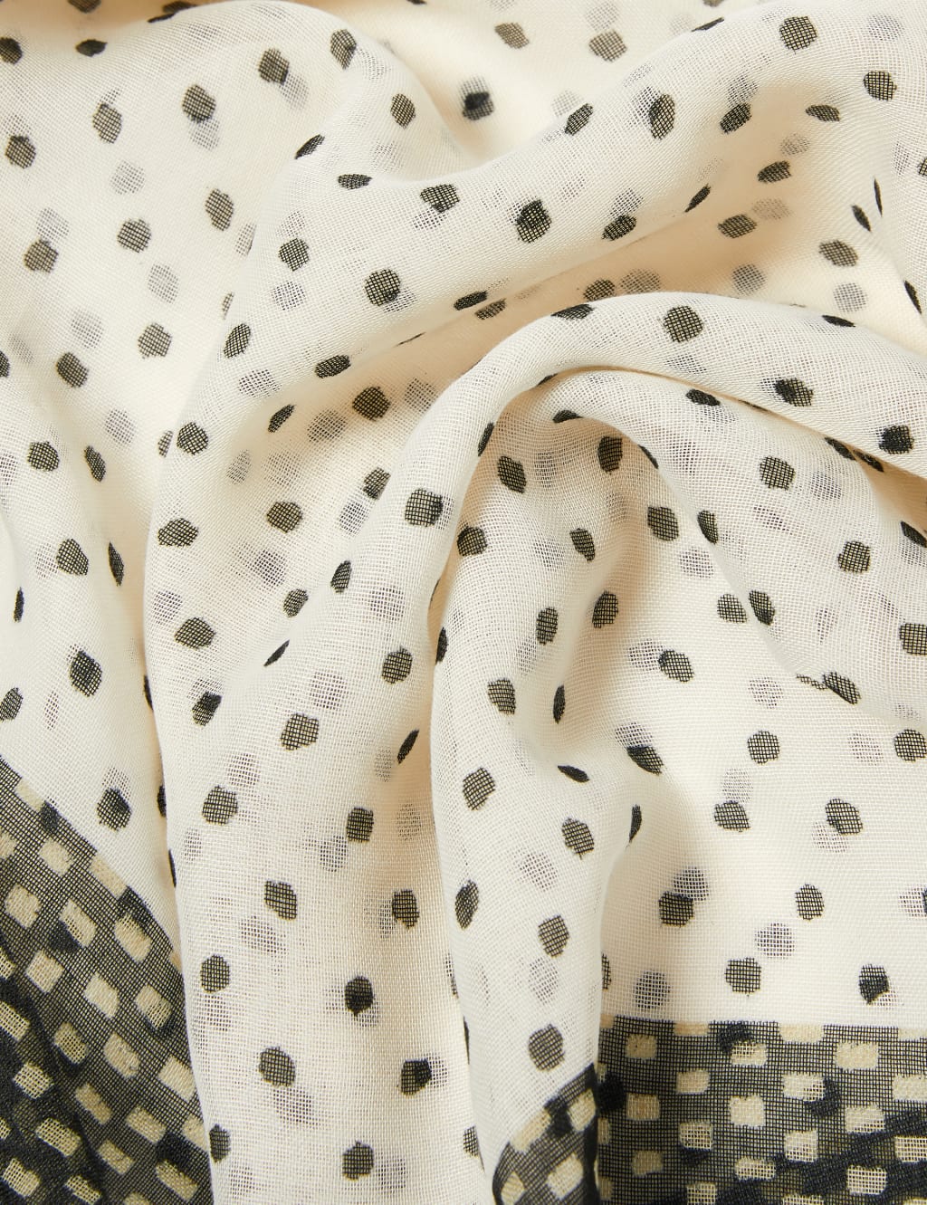 Polka Dot Reversible Scarf 2 of 2
