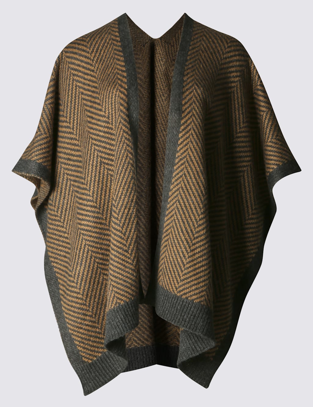 Herringbone Knit Wrap 2 of 4