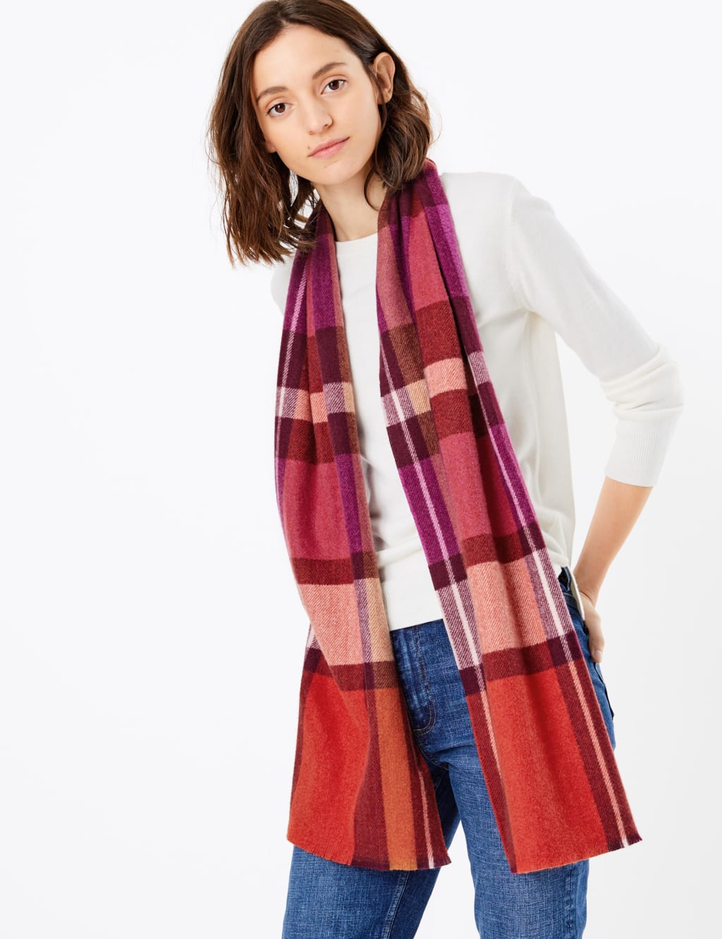 Checked Scarf 1 of 3