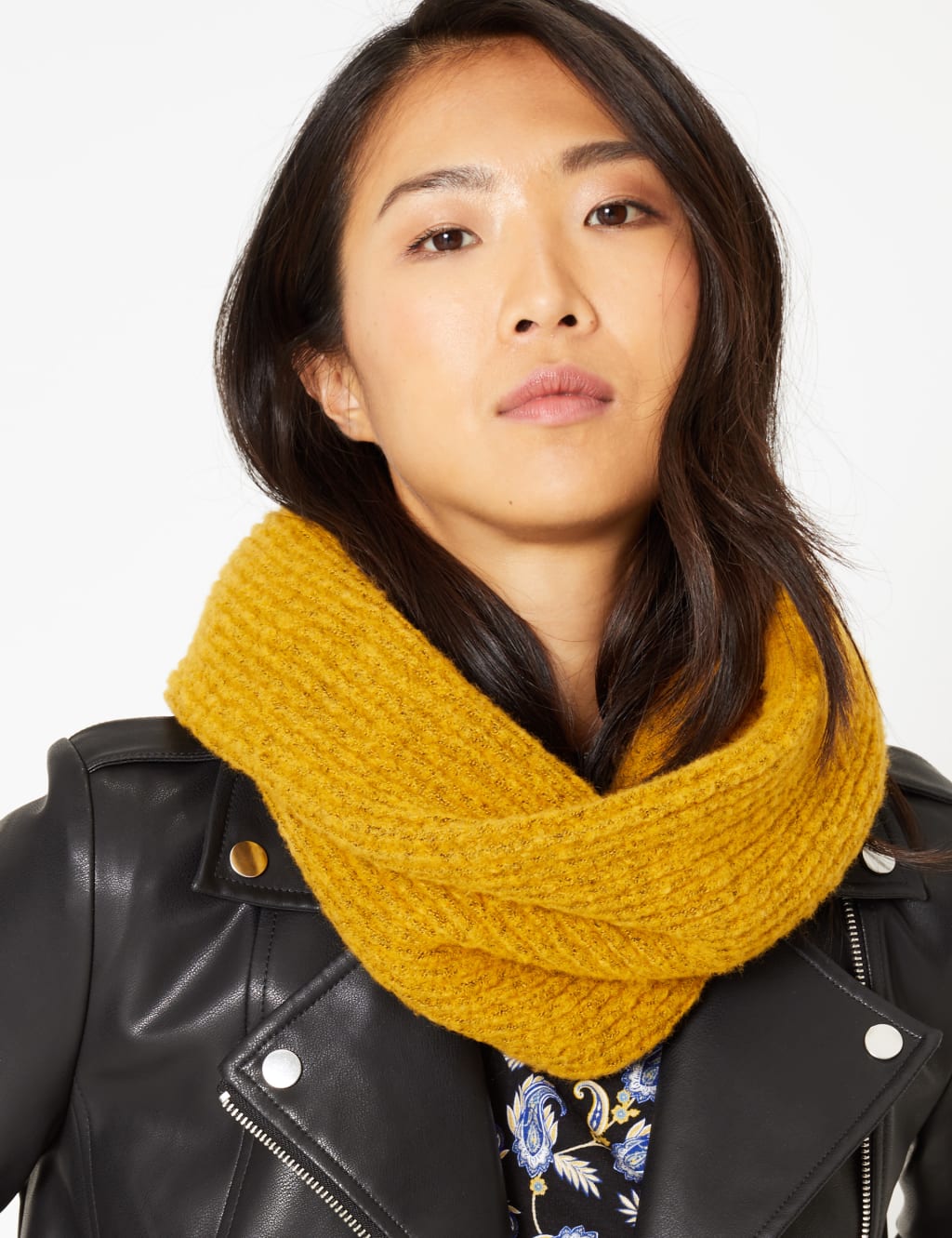Textured Snood Scarf 1 of 2