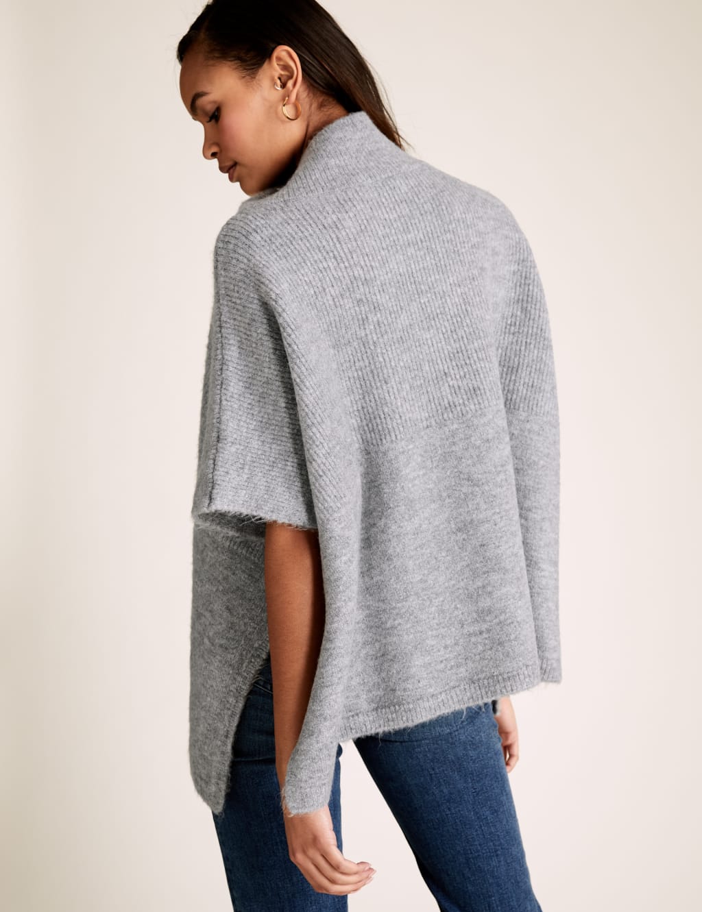 Knitted Poncho 3 of 5