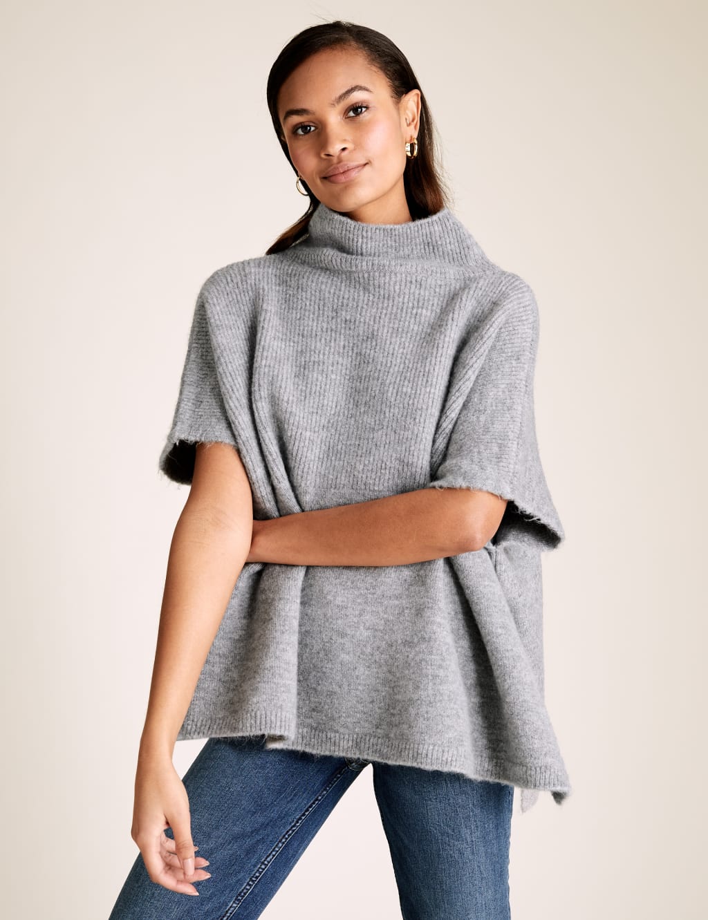 Knitted Poncho 5 of 5