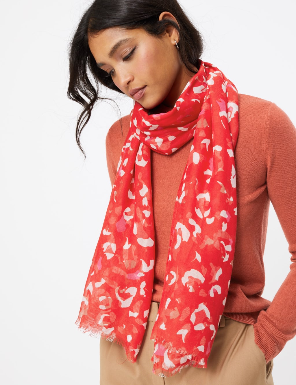 Animal Print Scarf 1 of 3